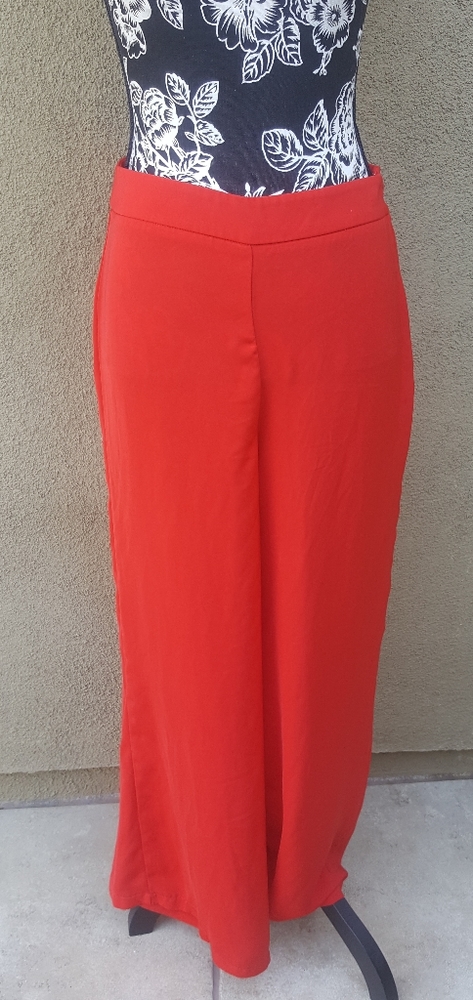 Forever 21 Red Culotte Pants